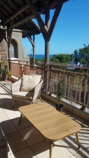 Appartement avec terrasse vue mer Manapany les bains 3 nuits minimum